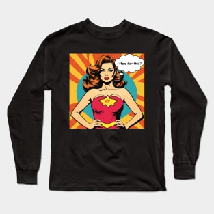 Pop Supergirl Long Sleeve T-Shirt